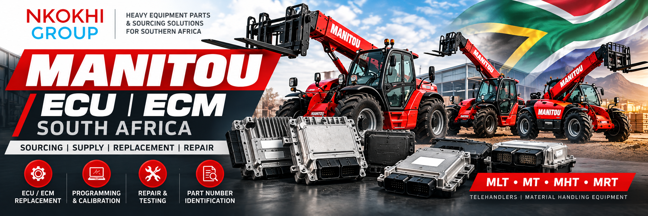 Manitou ECU ECM telehandler electronic control module South Africa