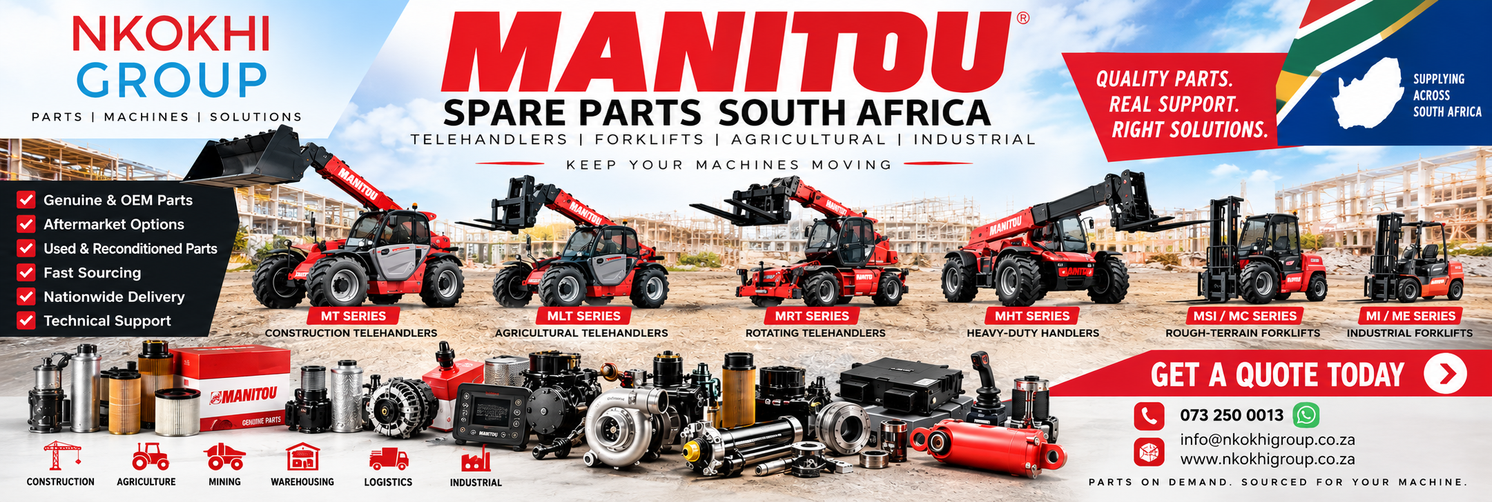 Manitou Spare Parts South Africa