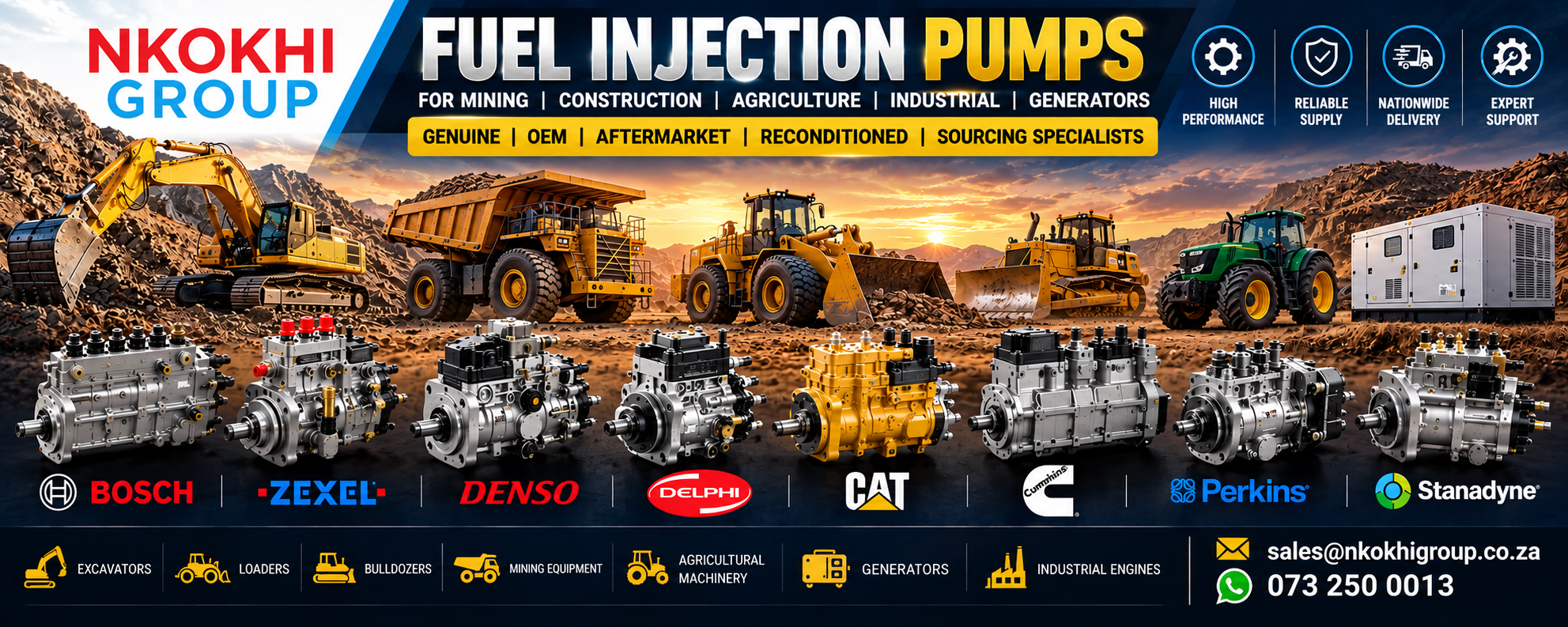 Fuel Injection Pumps for Sale in South Africa