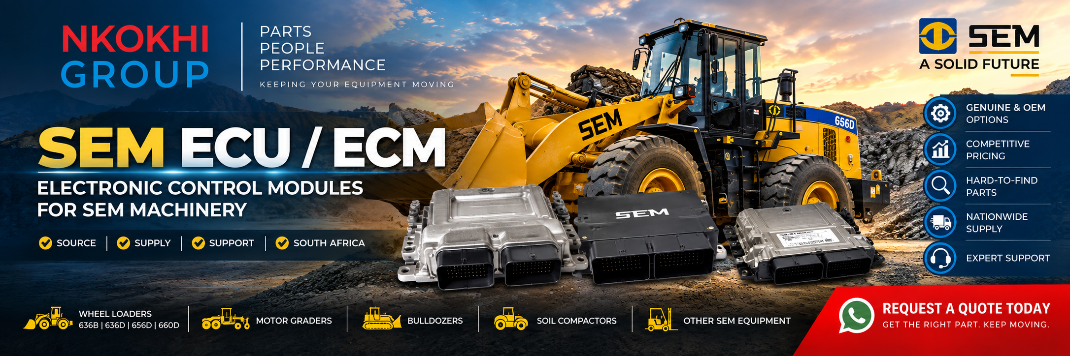 SEM ECU / ECM – SEM Electronic Control Modules South Africa