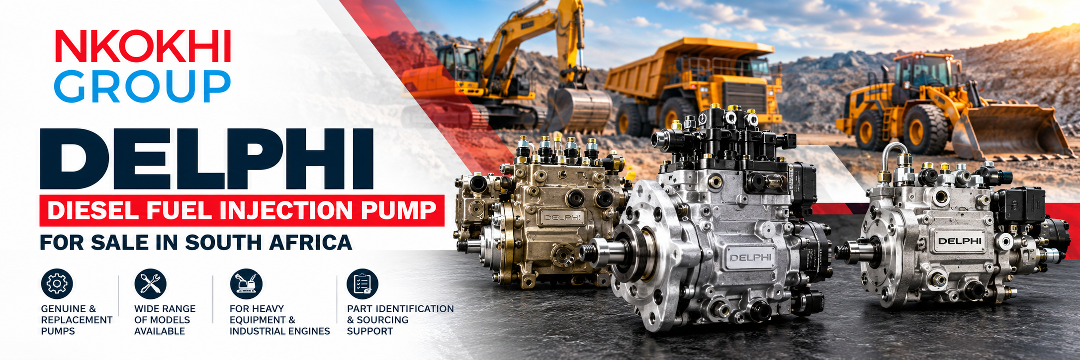 Delphi diesel fuel injection pump for sale in South Africa – Nkokhi Group