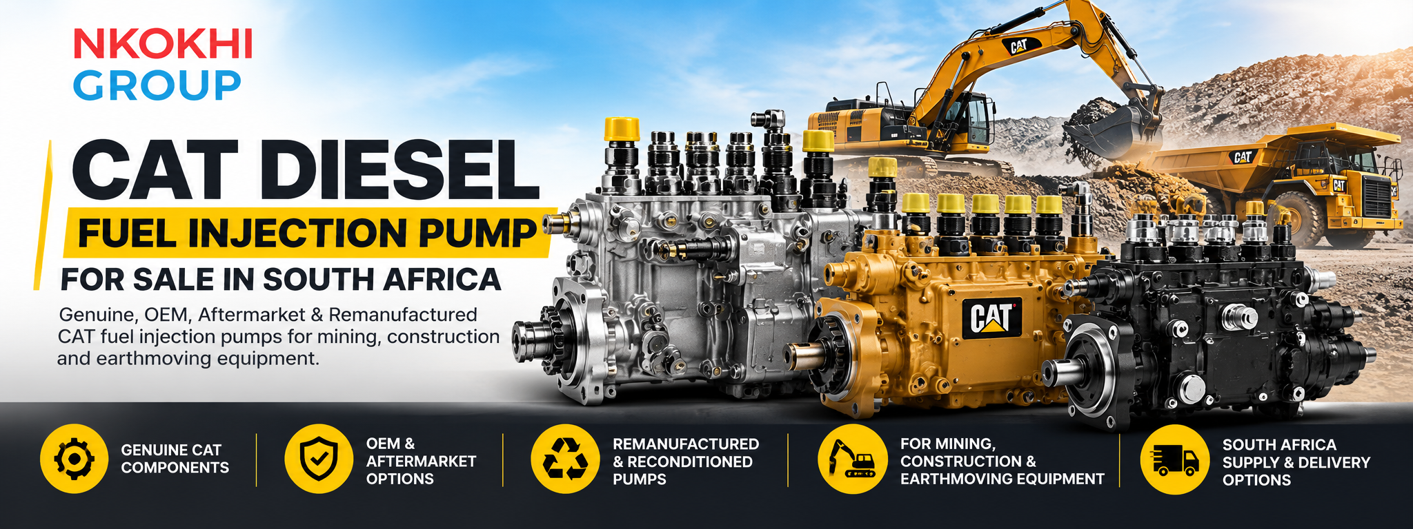 CAT diesel fuel injection pump for sale in South Africa