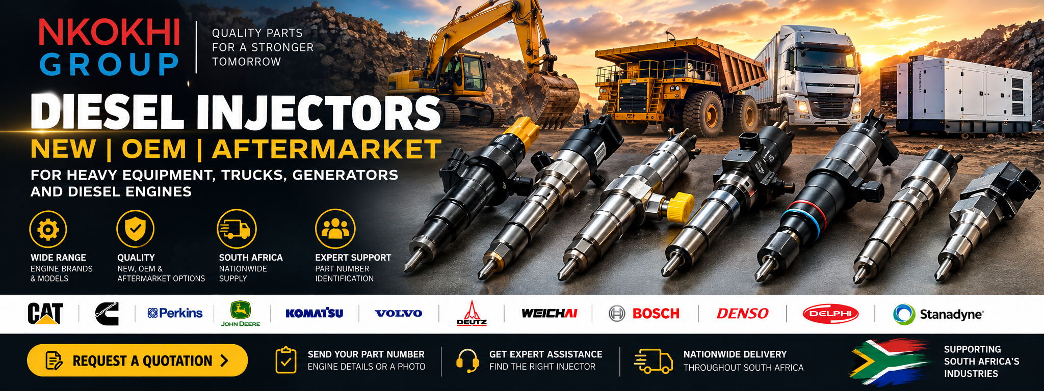 Diesel injectors for sale in South Africa