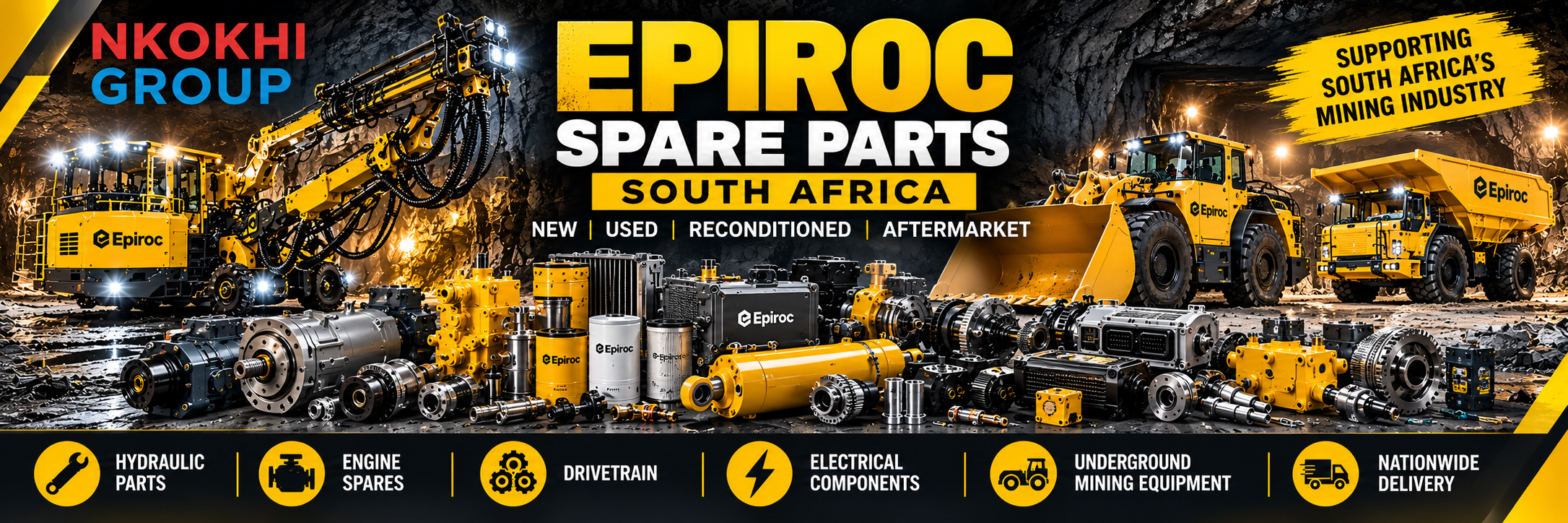 Epiroc Spare Parts South Africa