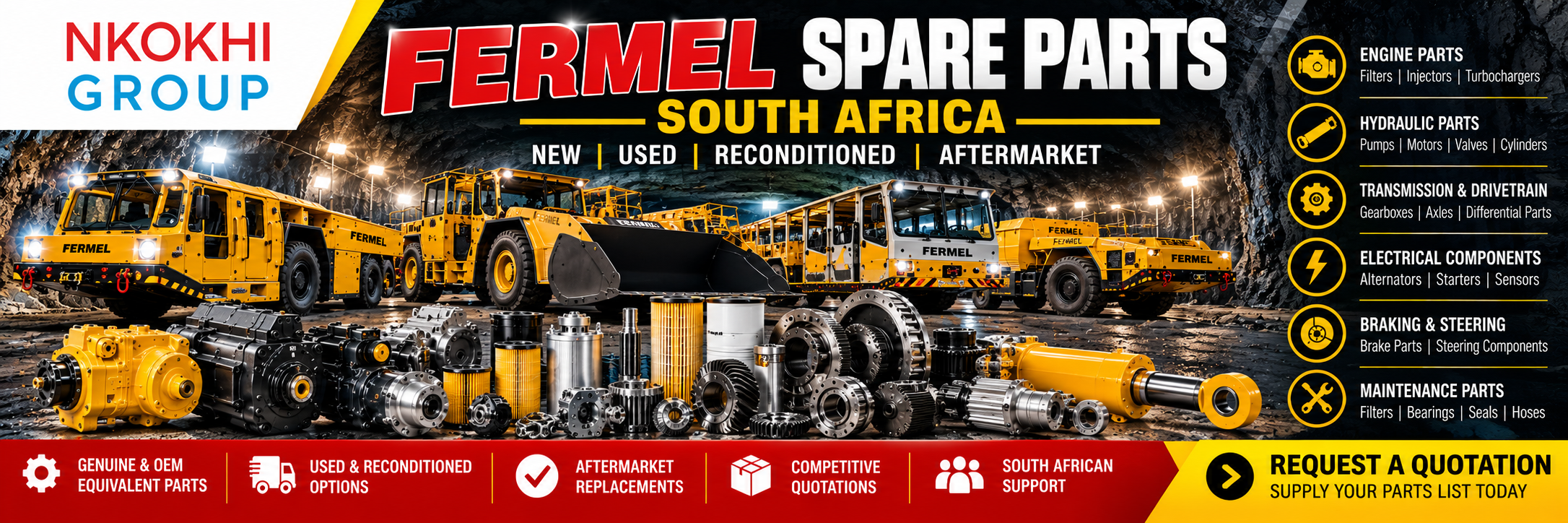 Fermel spare parts South Africa