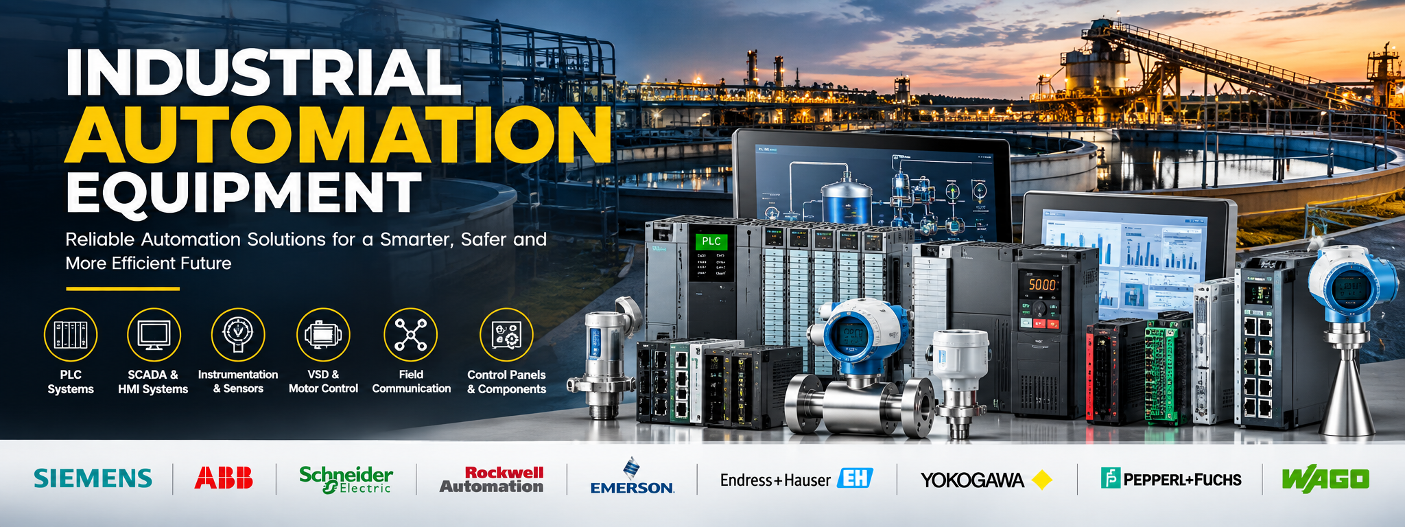 industrial automation equipment and control systems