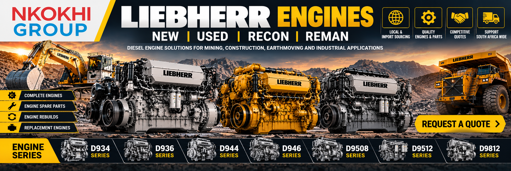 Liebherr Engines for Sale South Africa