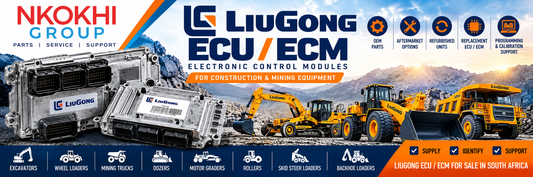 LiuGong ECU / ECM South Africa | LiuGong ECU & ECM for Sale