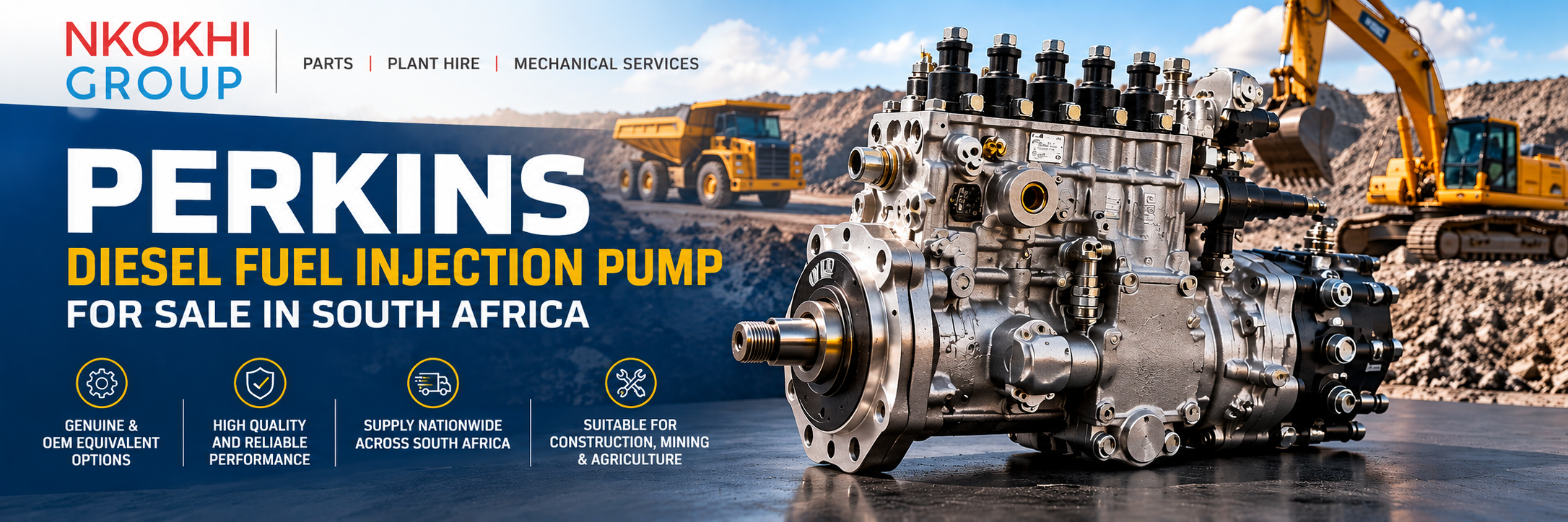 Perkins diesel fuel injection pump for sale in South Africa – Nkokhi Group