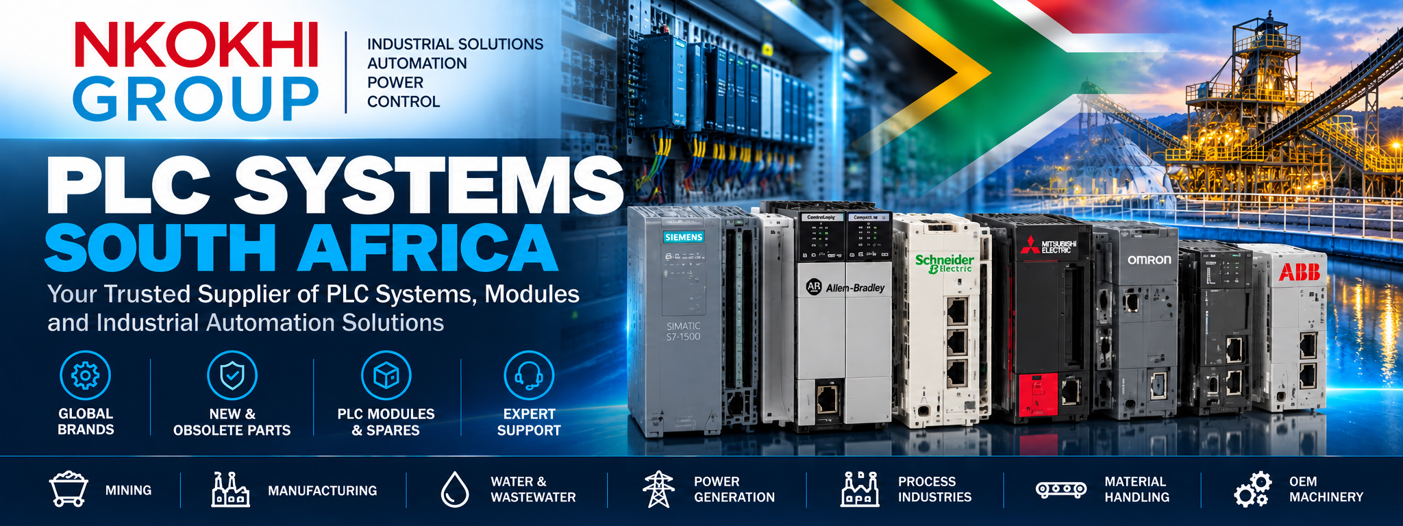 PLC Systems South Africa - Nkokhi Group Industrial Automation